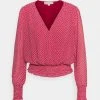 MICHAEL Michael Kors Damen Bluse - Crimson -MICHAEL Michael Kors Geschäft aa4d7e3a238842d1a514e9596f77755b