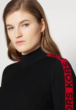 MICHAEL Michael Kors Damen TAPE BODYSUIT - Langarmshirt - Black -MICHAEL Michael Kors Geschäft abec419662634503b6078498695fb759