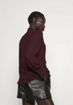 MICHAEL Michael Kors Damen CHEETAH TIE - Bluse - Dark Ruby 13 MICHAEL Michael Kors Damen CHEETAH TIE - Bluse - Dark Ruby -MICHAEL Michael Kors Geschäft acafce2217f54709a5d65fbaa456513b