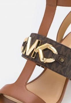 MICHAEL Michael Kors Damen IZZY T STRAP - High Heel Sandalette - Brown/multi-coloured 15 MICHAEL Michael Kors Damen IZZY T STRAP - High Heel Sandalette - Brown/multi-coloured -MICHAEL Michael Kors Geschäft ad1f21dfae9542239712dea46cf19898