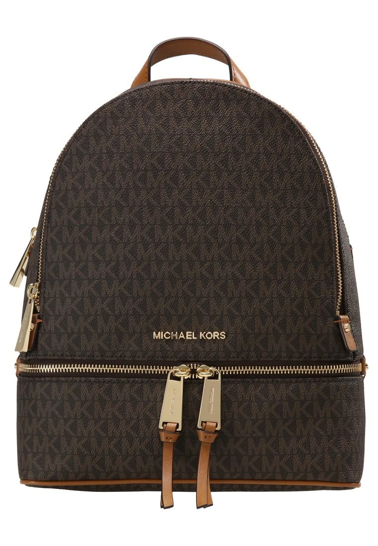 MICHAEL Michael Kors Damen RHEA ZIP BACK PACK - Tagesrucksack - Brown 8 MICHAEL Michael Kors Damen RHEA ZIP BACK PACK - Tagesrucksack - Brown – Bild 6