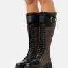 MICHAEL Michael Kors Damen STARK BOOT - Schnürstiefel - Black/brown -MICHAEL Michael Kors Geschäft aeacb87b7c304e15a75dd09f00ccfe1d