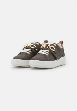 MICHAEL Michael Kors Damen EMMETT STRAP LACE UP - Sneaker Low - Brown -MICHAEL Michael Kors Geschäft aeed804028cd490d9a2a25f77a3bd93a