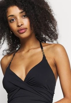 MICHAEL Michael Kors Damen SOLID LOGO CHAIN TANKINI - Bikini-Top - Black -MICHAEL Michael Kors Geschäft af1b4e2c5c93437b95ee8b556131a67f