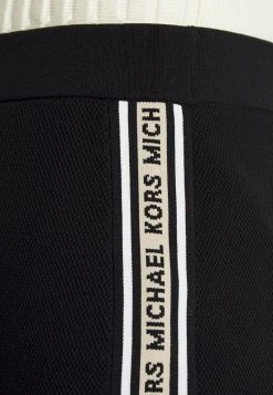 MICHAEL Michael Kors Damen LOGO TAPE SKIRT - Bleistiftrock - Black -MICHAEL Michael Kors Geschäft af20516ffd5e4113bf158ecda1453202