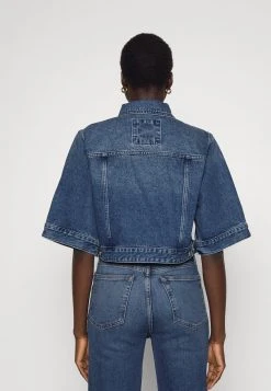 MICHAEL Michael Kors Damen Jeansjacke - Indigo -MICHAEL Michael Kors Geschäft af81190d410c46dfa883337fd3cdd555