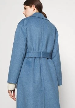 MICHAEL Michael Kors Damen DOUBLEFACE ROBE COAT - Klassischer Mantel - Blue 14 MICHAEL Michael Kors Damen DOUBLEFACE ROBE COAT - Klassischer Mantel - Blue -MICHAEL Michael Kors Geschäft afc29d1086d741538d5bc7bd41e56e30