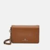 MICHAEL Michael Kors Damen JET CHARM ACCORDIAN FLAP - Umhängetasche - Brown