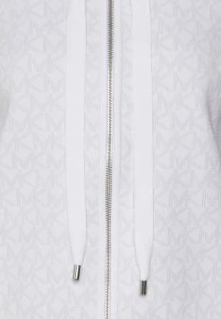 MICHAEL Michael Kors Damen Sweatjacke - White -MICHAEL Michael Kors Geschäft b26614c9b939492c8f2a6ce3b2ff2374