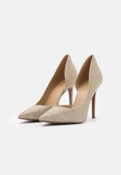 MICHAEL Michael Kors Damen KEKE DORSAY - High Heel Pumps - Pale Gold -MICHAEL Michael Kors Geschäft b354a51bbc2646de8981d10a469fee60