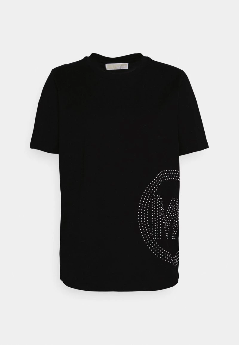 MICHAEL Michael Kors Damen STUDDED CHARM CLASSIC - T-Shirt Print - Black 7 MICHAEL Michael Kors Damen STUDDED CHARM CLASSIC - T-Shirt Print - Black – Bild 5