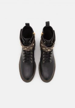 MICHAEL Michael Kors Damen HASKELL CUFF BOOTIE - Schnürstiefelette - Brown/black 13 MICHAEL Michael Kors Damen HASKELL CUFF BOOTIE - Schnürstiefelette - Brown/black -MICHAEL Michael Kors Geschäft b4ecf84494574c438c9360fa173e0a7b