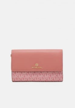 MICHAEL Michael Kors Damen JET SET CHARM FLAP WRISTLET - Geldbörse - Rose