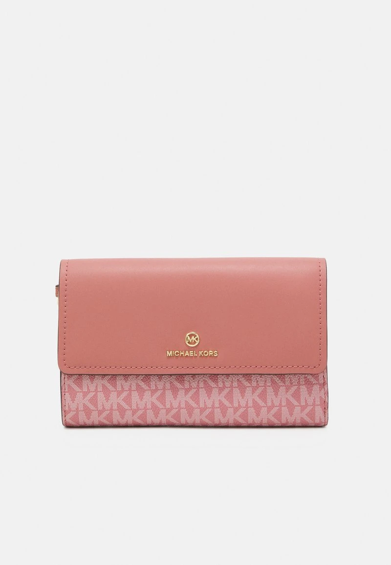 MICHAEL Michael Kors Damen JET SET CHARM FLAP WRISTLET - Geldbörse - Rose 3 MICHAEL Michael Kors Damen JET SET CHARM FLAP WRISTLET - Geldbörse - Rose