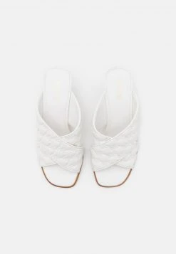 MICHAEL Michael Kors Damen GIDEON MULE - Pantolette Hoch - Optic White -MICHAEL Michael Kors Geschäft b74ba46702b94b0e9a80d272676bdf45