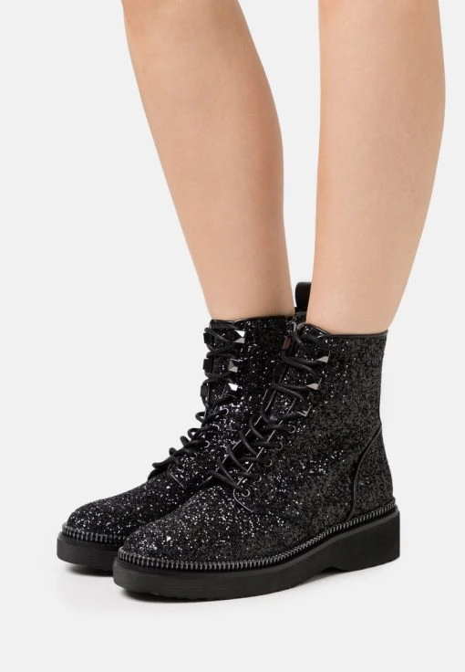 MICHAEL Michael Kors Damen HASKELL BOOTIE - Schnürstiefelette - Black -MICHAEL Michael Kors Geschäft b884ba6ae15a4b7584a3ce23653161ea