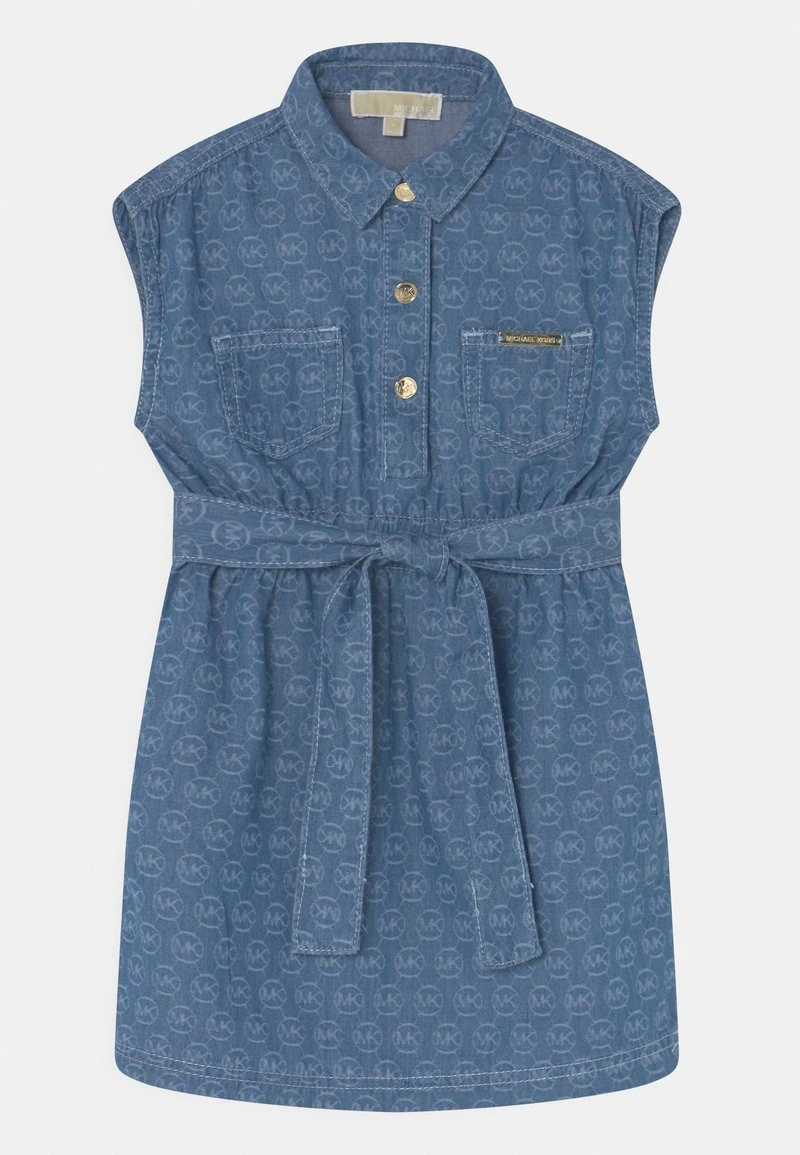 MICHAEL Michael Kors Kinder Jeanskleid - Light Blue 3 MICHAEL Michael Kors Kinder Jeanskleid - Light Blue