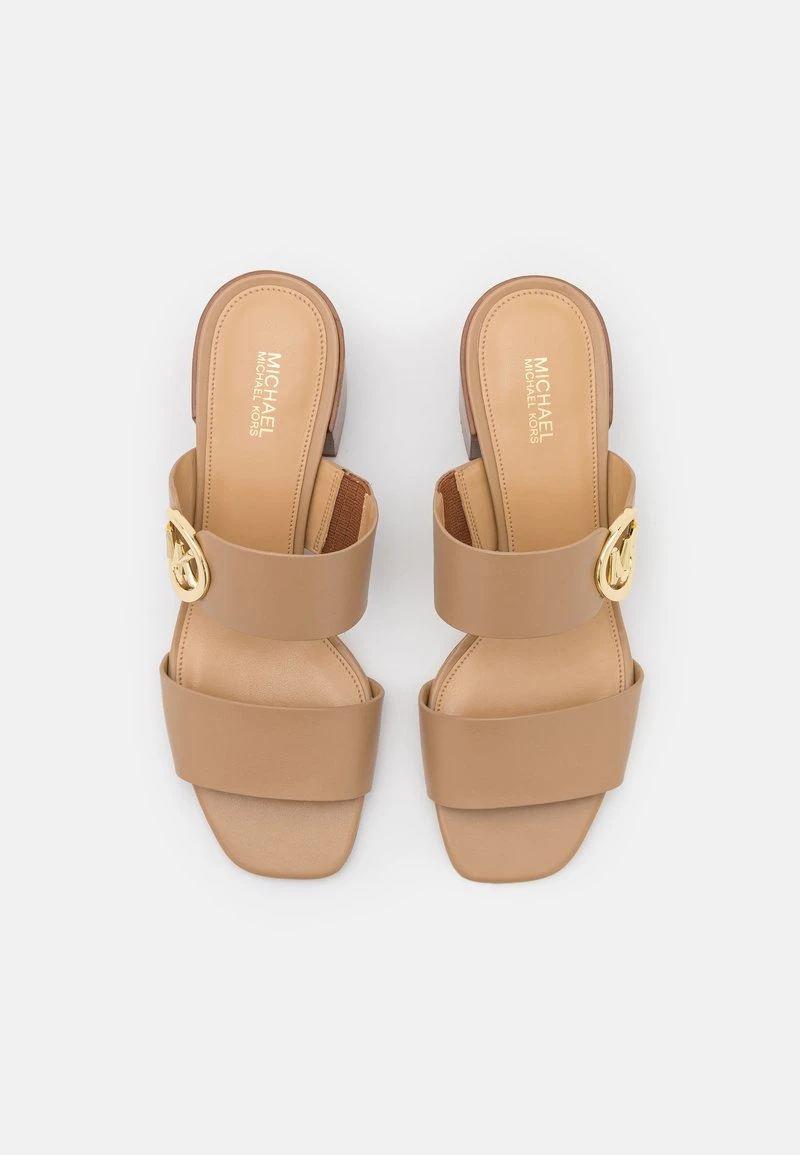 MICHAEL Michael Kors Damen SUMMER MID - Pantolette Hoch - Camel 7 MICHAEL Michael Kors Damen SUMMER MID - Pantolette Hoch - Camel – Bild 5