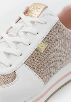 MICHAEL Michael Kors Damen MONIQUE TRAINER - Sneaker Low - White/gold -MICHAEL Michael Kors Geschäft ba4227875a9748719524ce633cb2cd96