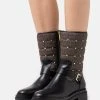MICHAEL Michael Kors Damen LAYTON BOOTIE - Cowboy-/Bikerboot - Black/brown -MICHAEL Michael Kors Geschäft babcbac754e34f549b6b210c05c32cea
