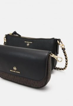 MICHAEL Michael Kors Damen JET CHARMMD POUCH XBODY SET - Handtasche - Brown/black -MICHAEL Michael Kors Geschäft bccf618e649743ec9e1914c757c475b3