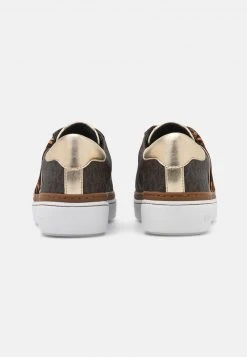 MICHAEL Michael Kors Damen CHAPMAN LACE UP - Sneaker Low - Brown -MICHAEL Michael Kors Geschäft bde453cf634143f19c7ca17455b94024
