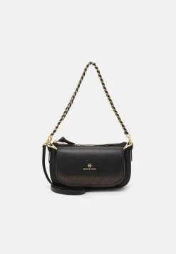 MICHAEL Michael Kors Damen JET CHARMMD POUCH XBODY SET - Handtasche - Brown/black -MICHAEL Michael Kors Geschäft bf71915c353348f9b94deb55ff322004