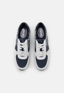MICHAEL Michael Kors Damen ALLIE TRAINER - Sneaker Low - Navy/optic White -MICHAEL Michael Kors Geschäft c0b85c8dd1a44869afc37a34e3d44723