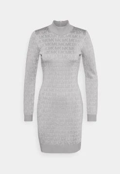 MICHAEL Michael Kors Damen Cocktailkleid/festliches Kleid - Mottled Dark Grey 12 MICHAEL Michael Kors Damen Cocktailkleid/festliches Kleid - Mottled Dark Grey -MICHAEL Michael Kors Geschäft c0eba888f1754b50a3b7c7ae7ba8f001