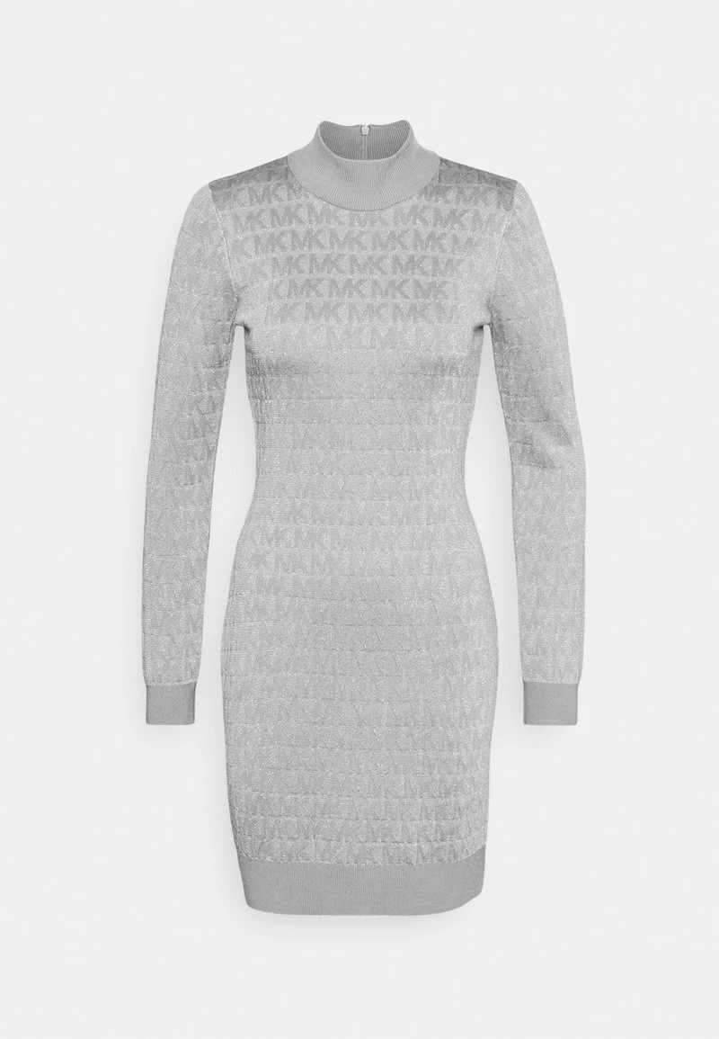 MICHAEL Michael Kors Damen Cocktailkleid/festliches Kleid - Mottled Dark Grey 7 MICHAEL Michael Kors Damen Cocktailkleid/festliches Kleid - Mottled Dark Grey – Bild 5