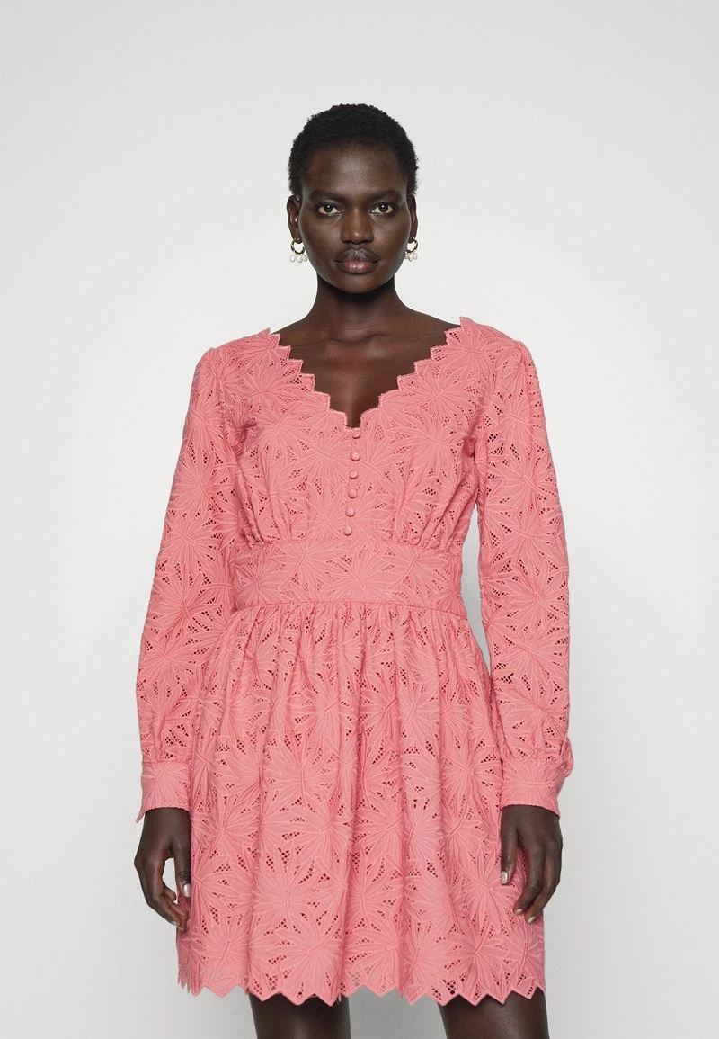 MICHAEL Michael Kors Damen PALM EYELET - Freizeitkleid - Dusty Rose 3 MICHAEL Michael Kors Damen PALM EYELET - Freizeitkleid - Dusty Rose