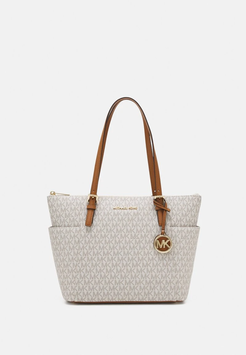 MICHAEL Michael Kors Damen JET SET ITEM TOTE - Handtasche - Vanilla/acrn 3 MICHAEL Michael Kors Damen JET SET ITEM TOTE - Handtasche - Vanilla/acrn