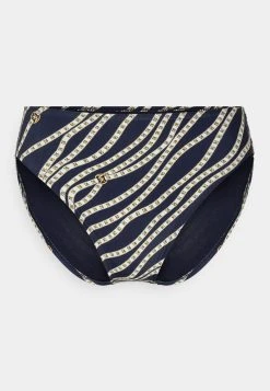 MICHAEL Michael Kors Damen DIAGONAL BELT HIGH LEG BOTTOM - Bikini-Hose - Navy -MICHAEL Michael Kors Geschäft c2e63b43316a4c7498b0095b817d5406