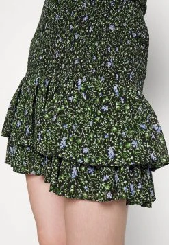 MICHAEL Michael Kors Damen VINE SKIRT - A-Linien-Rock - Black -MICHAEL Michael Kors Geschäft c2f4890ce32f434681f879b0f9191817