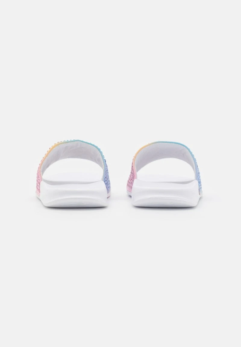 MICHAEL Michael Kors Unisex JETT CHARM - Pantolette Flach - White 5 MICHAEL Michael Kors Unisex JETT CHARM - Pantolette Flach - White – Bild 3