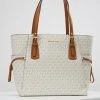 MICHAEL Michael Kors Damen VOYAGER SIGNATURE TOTE - Handtasche - Vanilla -MICHAEL Michael Kors Geschäft c4fe630597a74a2e904f8c2c1b1202d9