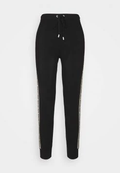 MICHAEL Michael Kors Damen LOGO TAPE JOGGER - Jogginghose - Black -MICHAEL Michael Kors Geschäft c50b865a985e46cebfff7cc3347f9d95