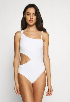 MICHAEL Michael Kors Damen DECADENT TEXTURE LOGO RING ONE PIECE - Badeanzug - White 11 MICHAEL Michael Kors Damen DECADENT TEXTURE LOGO RING ONE PIECE - Badeanzug - White -MICHAEL Michael Kors Geschäft c554e258d76249d4a0f812aa139c12fd