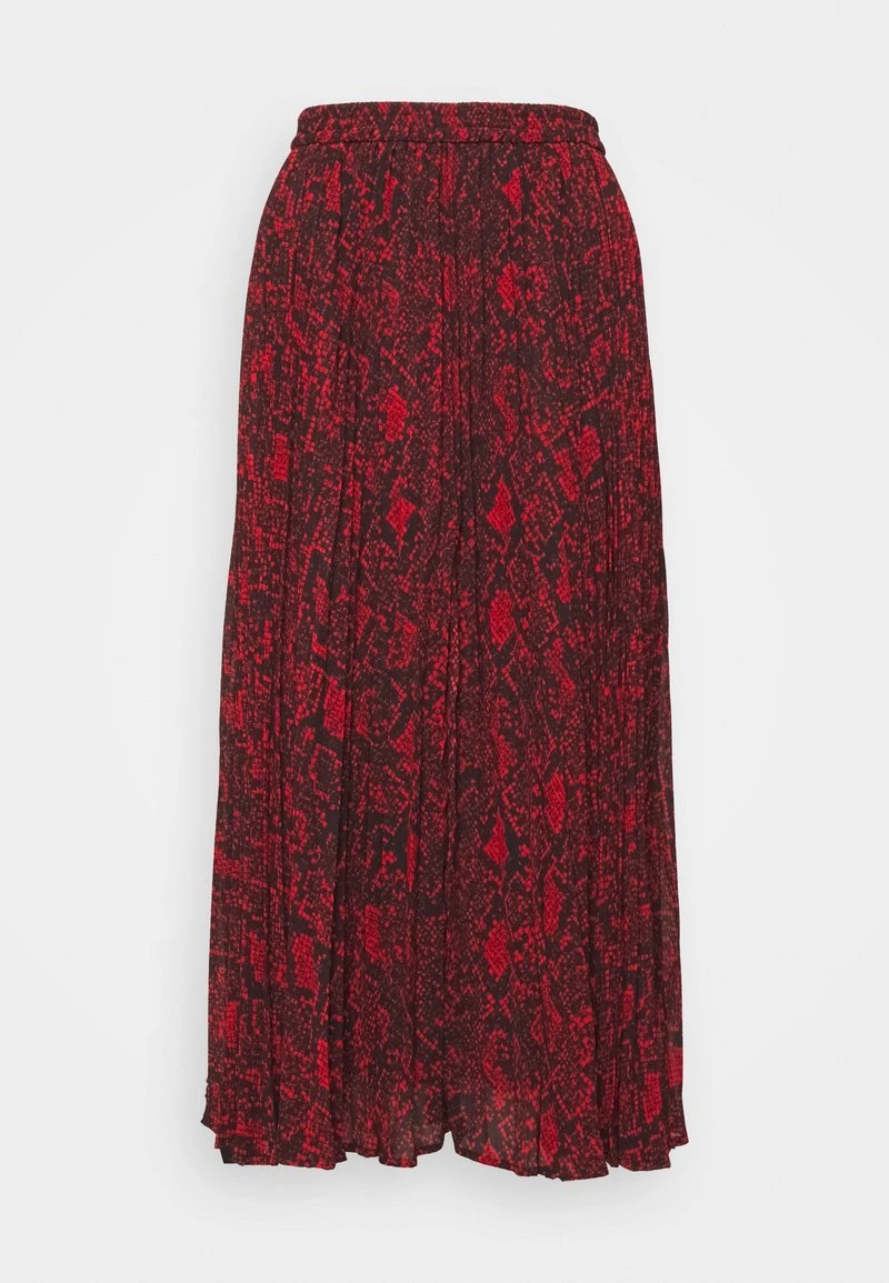 MICHAEL Michael Kors Damen PLEATED MIDI SKIRT - A-Linien-Rock - Crimson 3 MICHAEL Michael Kors Damen PLEATED MIDI SKIRT - A-Linien-Rock - Crimson
