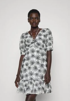 MICHAEL Michael Kors Damen LAWN MINI DRESS - Freizeitkleid - White/black