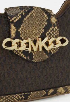 MICHAEL Michael Kors Damen HALLY - Handtasche - Brown/acorn -MICHAEL Michael Kors Geschäft ca96481e860b49fead5fc2514d05277a