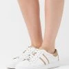 MICHAEL Michael Kors Damen KEATON STRIPE LACE UP - Sneaker Low - Bright White -MICHAEL Michael Kors Geschäft cb5373e4e0b44166ac53e57bb4445bb1