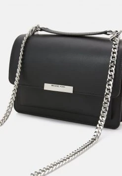 MICHAEL Michael Kors Damen JADE GUSSET - Handtasche - Black -MICHAEL Michael Kors Geschäft cb6da7d51e144427a7ca5ffb87ff9f03