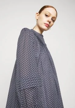 MICHAEL Michael Kors Damen LAWN - Blusenkleid - Blue -MICHAEL Michael Kors Geschäft cba7f796acb345abbb0b286553e3ff5d