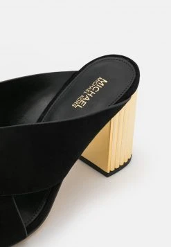 MICHAEL Michael Kors Damen PORTER MULE - Pantolette Hoch - Black -MICHAEL Michael Kors Geschäft cbcca27c9f3d479dadd527f74b01b215