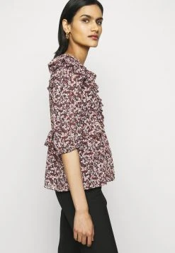 MICHAEL Michael Kors Damen DAINTY - Bluse - Dark Ruby -MICHAEL Michael Kors Geschäft cbccdaef368843009f0f029d5e9f92c9