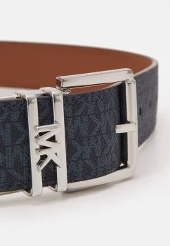 MICHAEL Michael Kors Damen LOGO REVERSIBLE BELT - Gürtel - Navy -MICHAEL Michael Kors Geschäft cc952a1d5ed24ed99412d01af2ec6c33