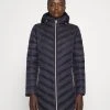 MICHAEL Michael Kors Damen LONG PACKABLE PUFFER - Daunenmantel - Dark Navy
