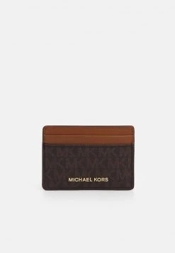 MICHAEL Michael Kors Damen JET SET CARD HOLDER - Geldbörse - Brown