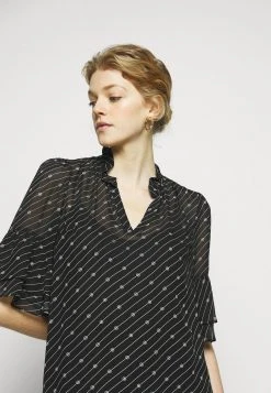 MICHAEL Michael Kors Damen LOGO BELL - Bluse - Black/ White 11 MICHAEL Michael Kors Damen LOGO BELL - Bluse - Black/ White -MICHAEL Michael Kors Geschäft cf92ca37da944589a1e18d6644d2af55